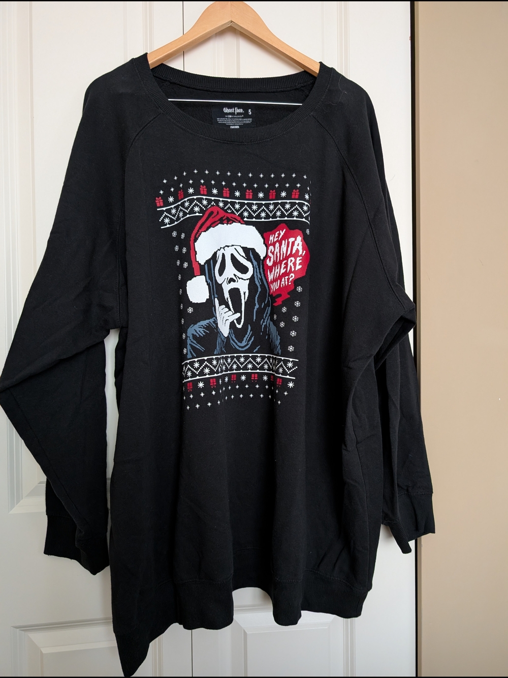 Torrid Ghost Face Holiday Sweatshirt